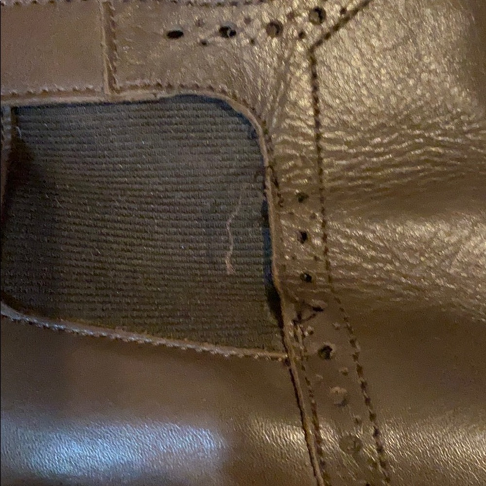 Aldo Brown Leather Riding boots - Picture 5 of 6